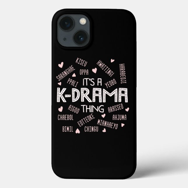 ItS A KDrama Thing Korean Words Tee (Baksida)