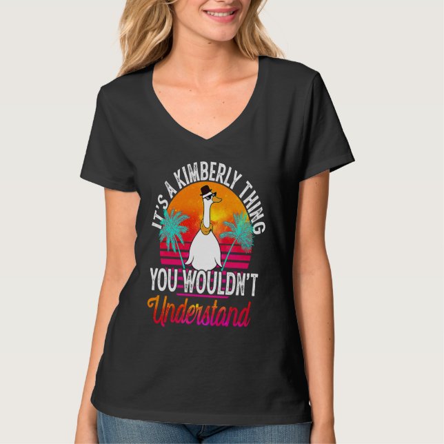 It's A Kimberly Thing You Wouldn't Understand  Kim T Shirt (Framsida)
