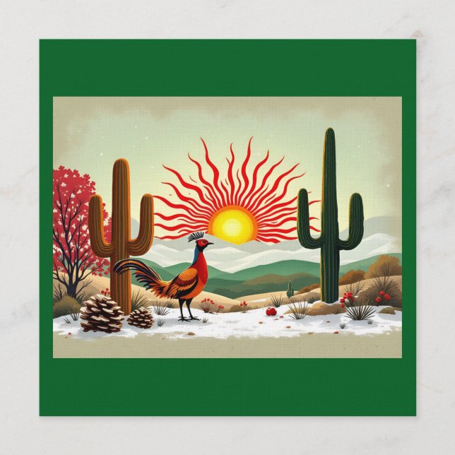 It's A New Mexico Christmas  Inbjudningar (Framsida)