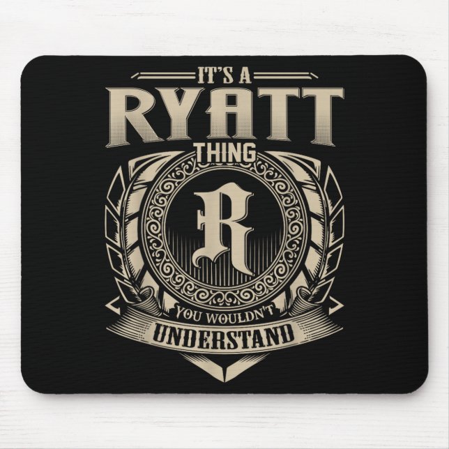 It's A Ryatt Thing You Wouldn't Understand Funny N Musmatta (Framsidan)