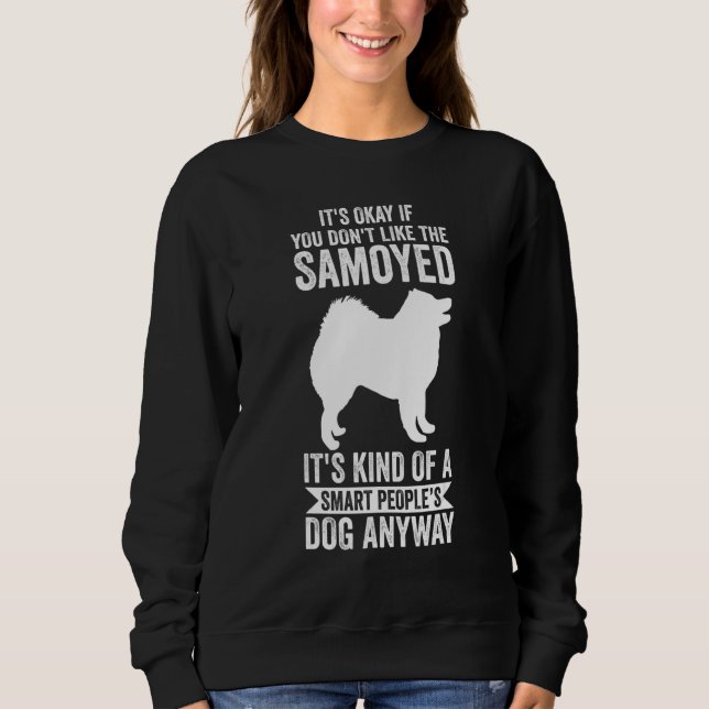 It's A Smart People's Dog Anyway Samoyed 1 T Shirt (Framsida)
