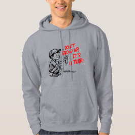 It's a trap hoodie