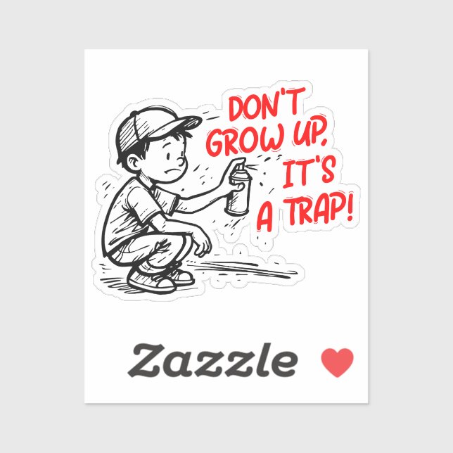 It's a trap klistermärken (Ark)