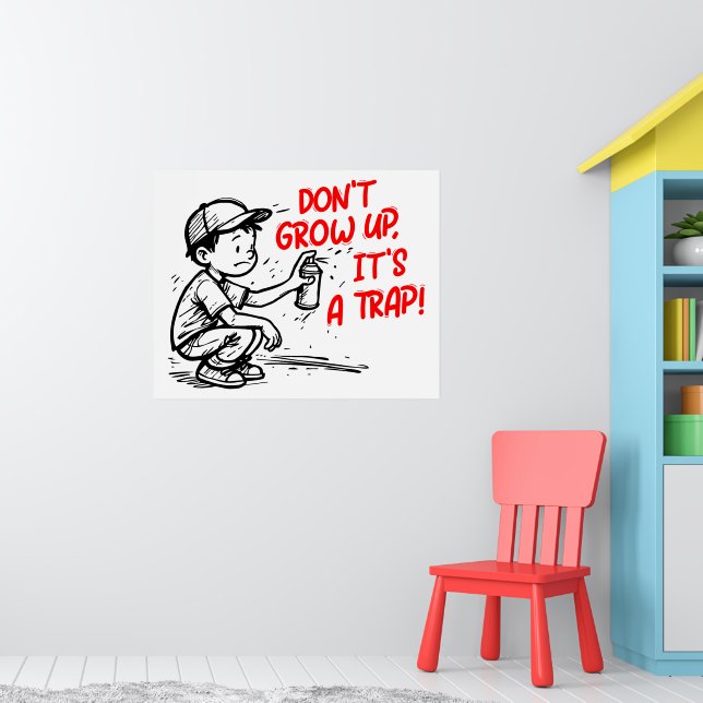 It's a trap poster (Barnkammare 1)