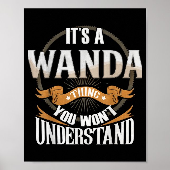 It's A Wanda Thing You Wont Understand  Poster (Framsidan)