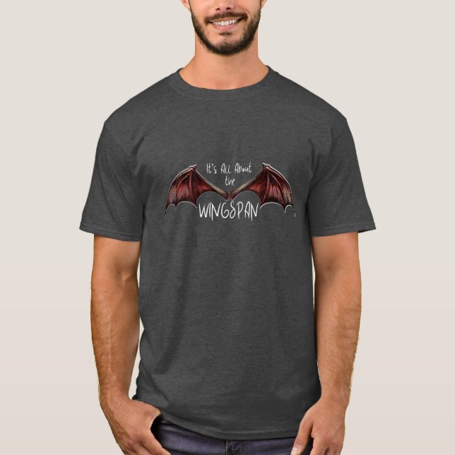 It's All About The Wingspan T Shirt (Framsida)
