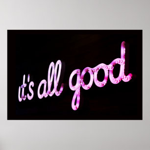"IT'S ALL BRA" ROSA SIGN POSTER