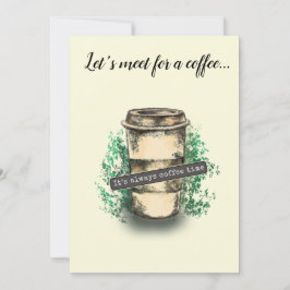 It's always coffee time inbjudningar