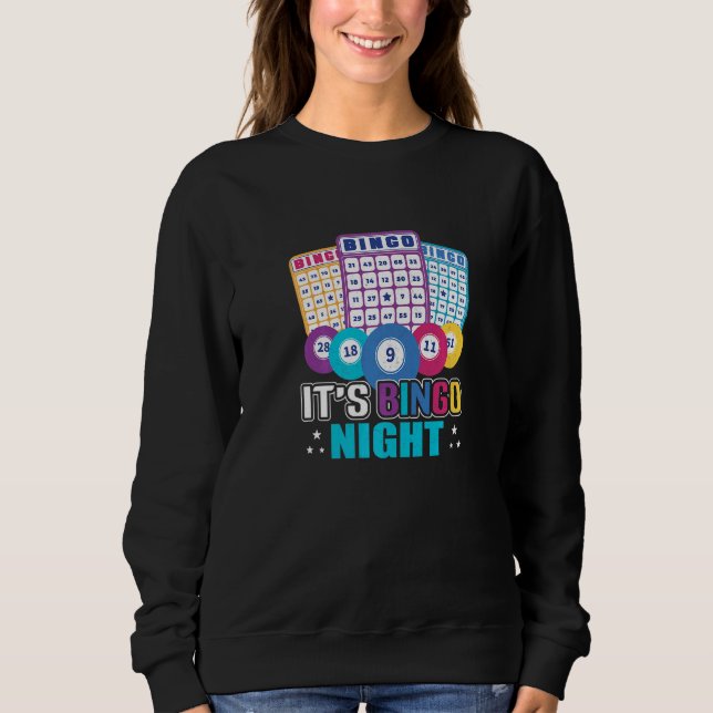 It's Bingo Night  Bingo Player T Shirt (Framsida)
