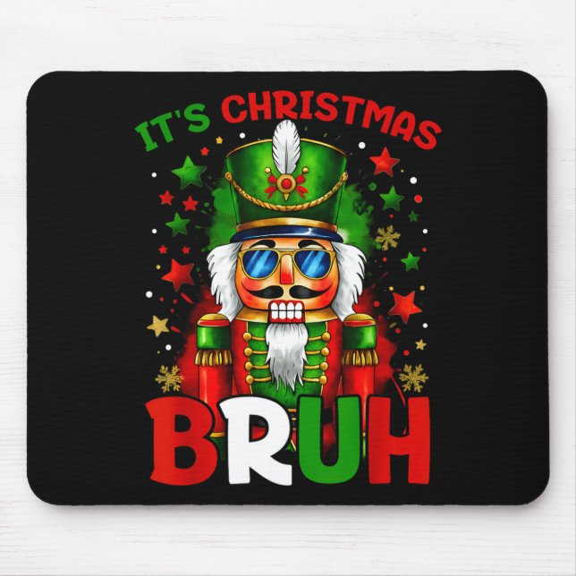 It's Christmas Bruh Nutcracker Boys Kids Xmas Chri Musmatta (Framsidan)