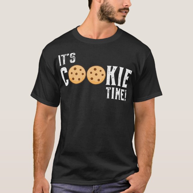 Its Cookie Time T Shirt (Framsida)