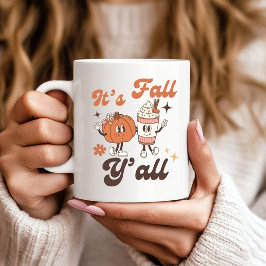 It's Fall Y'all Pumpkin Spice Latte Kaffemugg