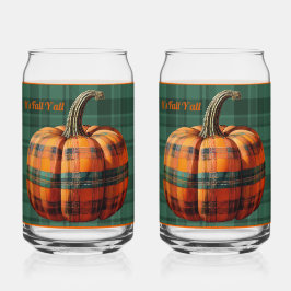 It's Fall Y'all Soda Glass