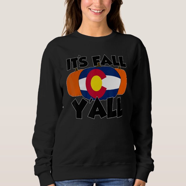 It's Fall Y'all Thanksgiving Pumpkin Germany T Shirt (Framsida)