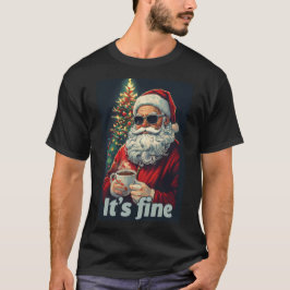 It's fine burning tree t shirt