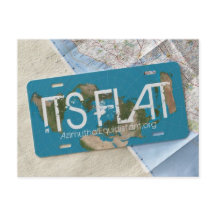 ITS FLAT-vykort | AzimuthalEquidistant.org