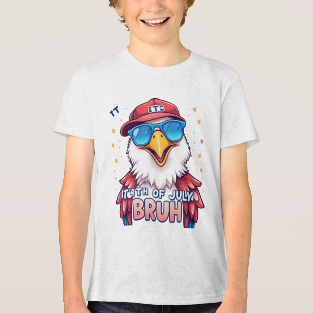 It's for the Kids, Bruh! T Shirt (Framsida)