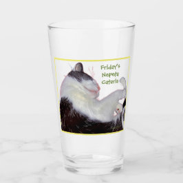 It's Friday have a glass. Drinkware Glass Pint Glaskopp