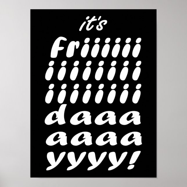 Its Friday Poster (Framsidan)