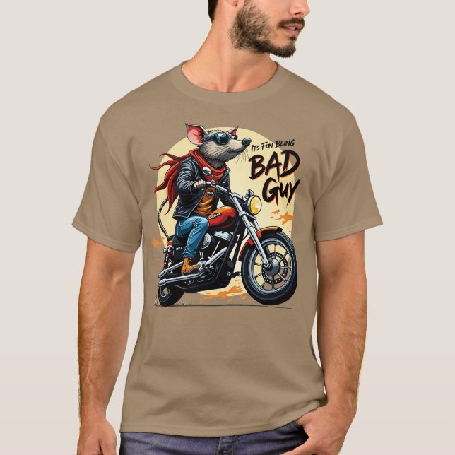 Its Fun Being The Bad Guy T Shirt (Framsida)
