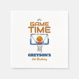 It's Game Time Any Age Birthday Pappersservett