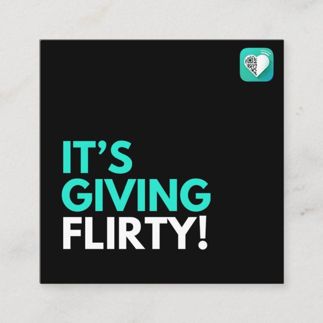 ITS-GE FYRKANTIGT VISITKORT (Framsida)