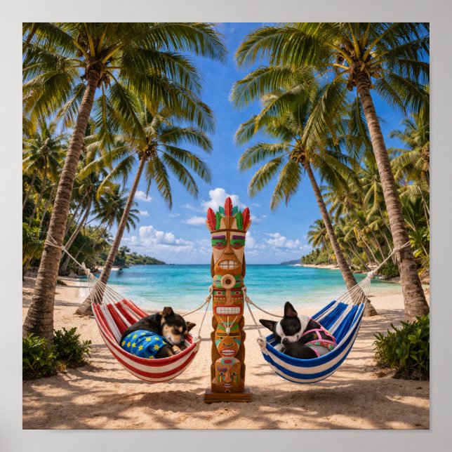 "It's Hammock Time!" Poster (Framsidan)