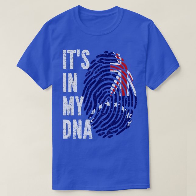 ITS IN MY DNA Cook Islands Flagga Manar Women Kids T Shirt (Design framsida)