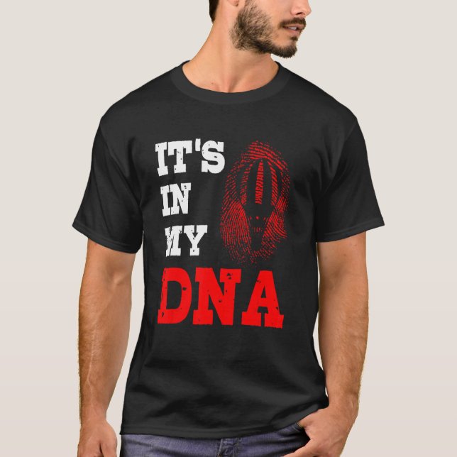 It's in my dna hot air balloon pilot t shirt (Framsida)
