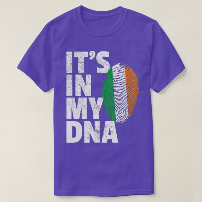 ITS IN MY DNA Irish Ireland Pride Ro T Shirt (Design framsida)