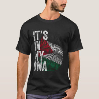 It'S In My Dna Palestine Flag Palestinian T Shirt