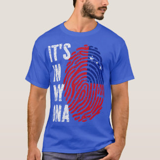 ITS IN MY DNA Samoa Flagga Manar Women Kids T Shirt