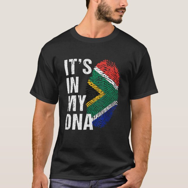 It's in My DNA south african Pride  south africa F T Shirt (Framsida)