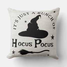 It's Just a Bunch of Hocus Pocus Throw Pillow Kudde