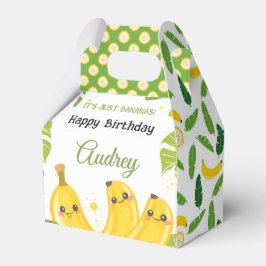 It's Just Bananas  4"w x 2.5"l x 5"h Birthday Presentaskar