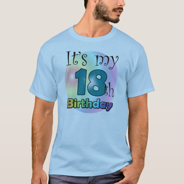 It's my 18th Birthday T-shirt (Framsida)