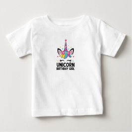 It's My 1st Birthday Baby Rainbow Unicorn T-Shirt