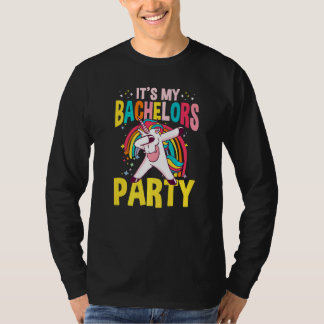 It's My Bachelor Party For Groom Naughty  Men T Shirt
