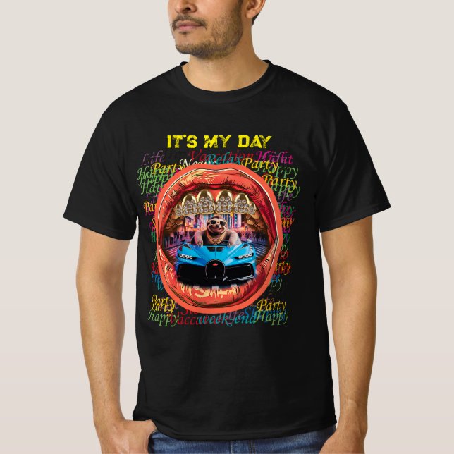 It's My Day T-shirt (Framsida)