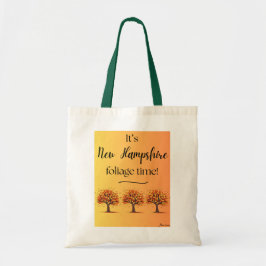 IT's New Hampshire foliage time Tote Bag Tygkasse