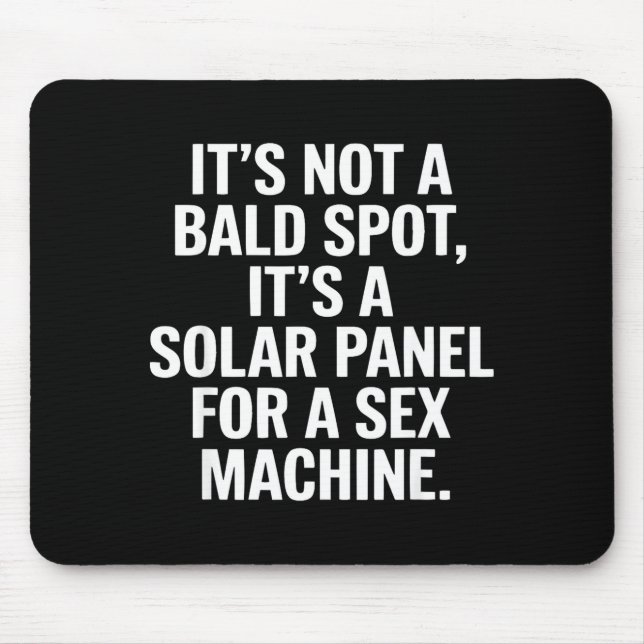 It's Not A Bald St It's A Solar Panel Funny Dad Gi Musmatta (Framsidan)