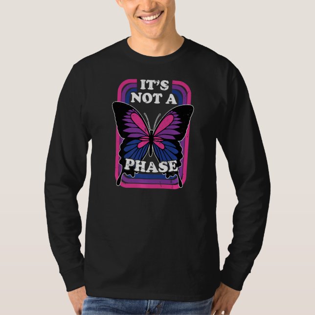 It's Not A Phase Bisexual Bi Lgbt Bisexual Lgbt Pr T Shirt (Framsida)