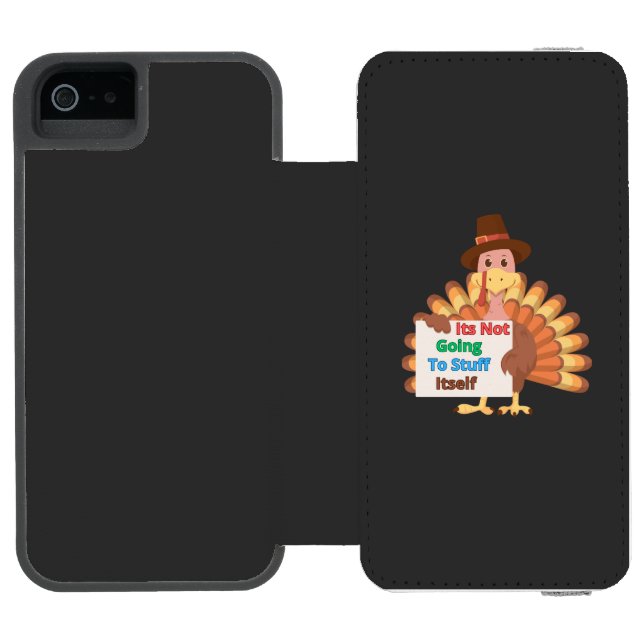 Its Not Going To Stuff Itself Incipio iPhone Wallet Skal (Folio Öppen)