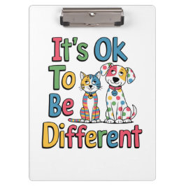 It's ok to be different