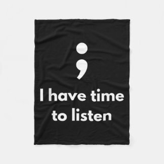 Its Okay Not To Be Okay Semicolon Mental Health Fleecefilt