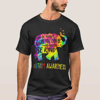 It's Okay To Be Different Elephant Autism T Shirt