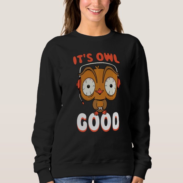 Its Owl Good T Shirt (Framsida)