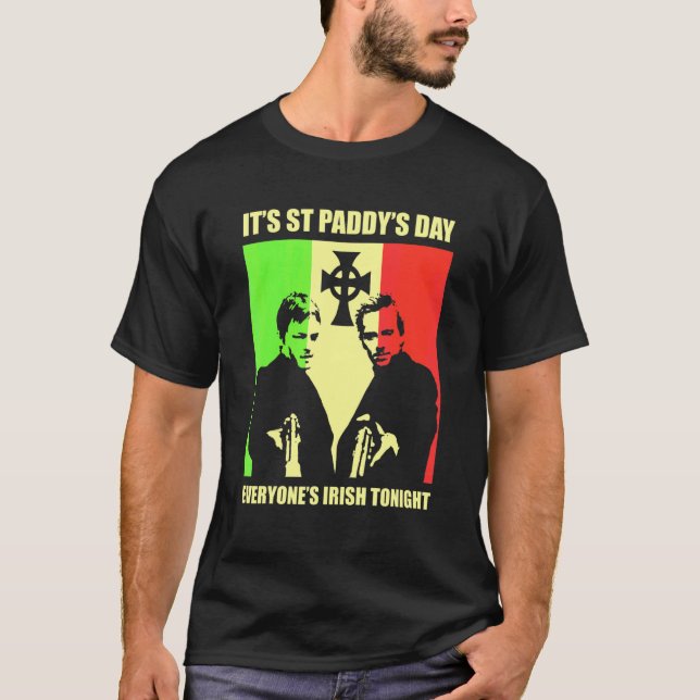 It's St Patricks Day Everyone's Irish Tonight Men  T Shirt (Framsida)