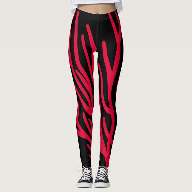 It's Summer, Sun and  Beach Time   Design   Leggin Leggings (Framsida)