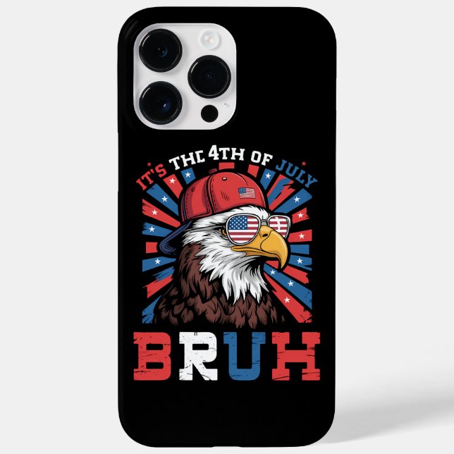 Its The 4th Of July Bruh Bald Eagle Patriotic (Baksida)